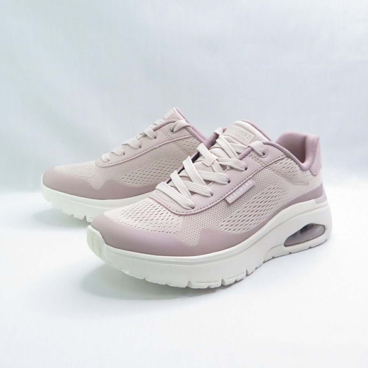 Skechers 177794MVE 女休閒鞋 Uno Flex 氣墊 淡粉紫【iSport愛運動】