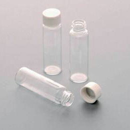 《ALWSCI》白色PP實心蓋(含PTFE墊片)【100個/包】 (7ml 透明閃爍計數瓶用) 塑膠蓋 實驗室耗材