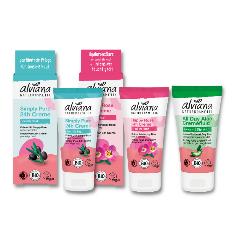 德國 alviana 艾薇亞納 保濕霜/ 保濕液 50ml 玫瑰 蘆薈 保濕 溫和 面霜 滋潤 臉部 附發票【心心哈德】現貨 全館499超取免運｜全場下殺★滿額再享折扣