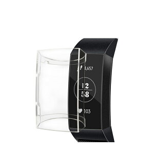 【PC透明殼】Fitbit Charge 3 / 4 代 智慧手錶 全包 保護殼 清水套 TPU