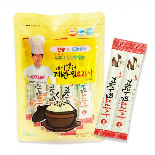 特價!!【首爾先生mrseoul】韓國美食 韓式蒸蛋蝦醬包 120g (10gX12包)