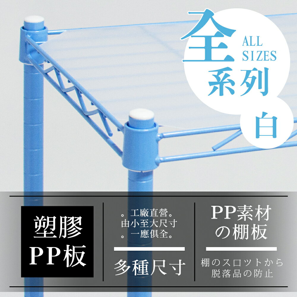 墊板/PP板/層架配件【配件類】超實用層架網片專用霧白PP塑膠板_單入 dayneeds