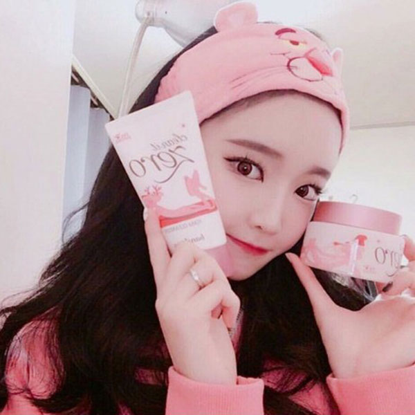 頑皮豹 髮帶 粉紅豹 頭飾 髮夾 洗臉髮帶 化妝 可愛 毛巾髮帶 髮圈 髮箍 ANNA S.99 5