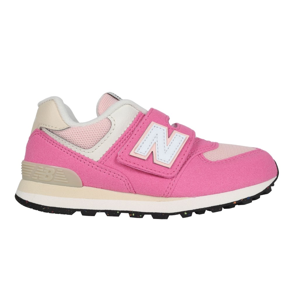 NEW BALANCE 女中童復古慢跑鞋-WIDE(免運 574系列 N字鞋 寬楦「PV574RBS」≡排汗專家≡