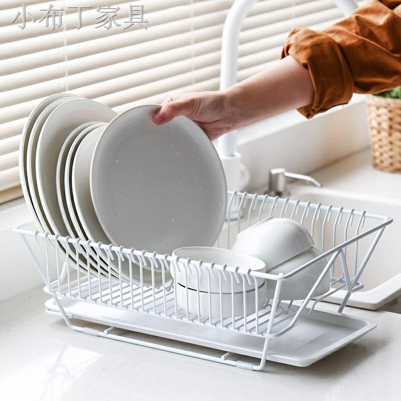 廚房瀝水碗架放碗架瀝水架碗碟收納架碗筷瀝水收納盒置物架