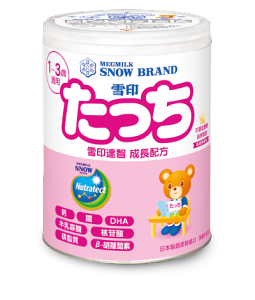 日本原裝進口 SNOW 雪印達智成長配方1~3歲 無蔗糖 無香料