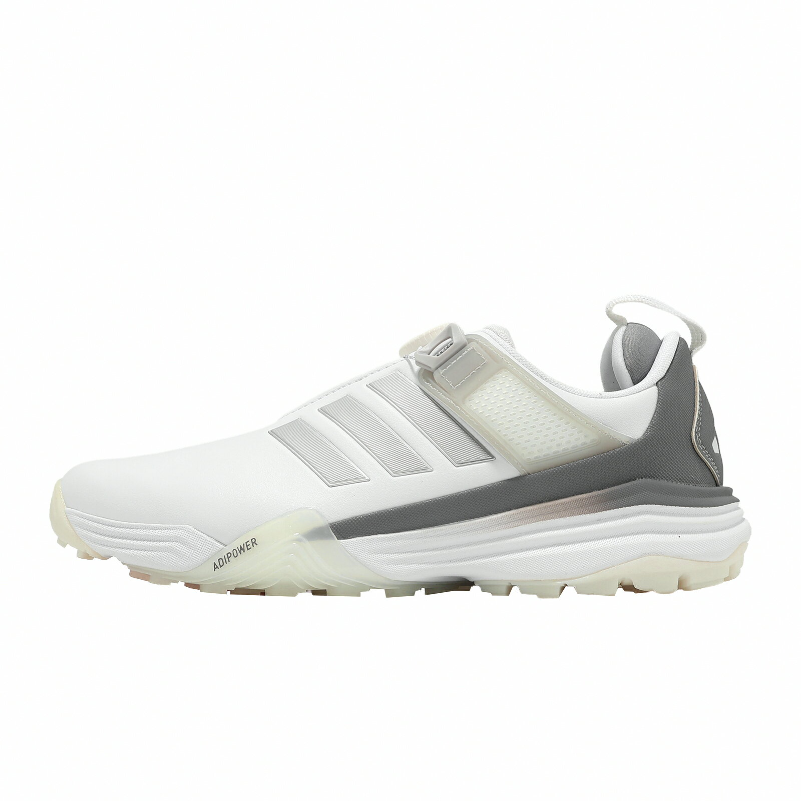 adidas 愛迪達 高爾夫球鞋 Adipower 26 SL Boa 男鞋 防水 寬楦 白 無釘 JS4140
