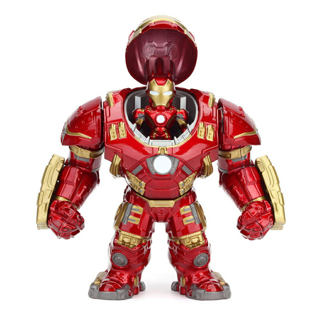 ISONA 16公分Jada Metals合金鋼鐵人公仔 漫威公仔 反浩克裝甲 MK44可動模型公仔 手腳可動 7