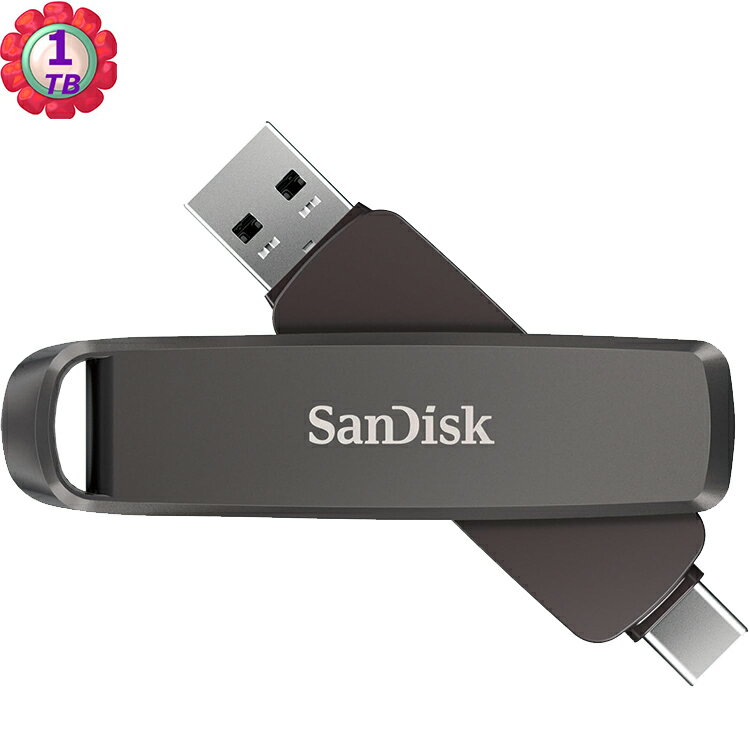SanDisk 1TB Extreme PRO Dual Drive 1000MB/s SDDDE1-1T00 USB 3.2 兩用隨身碟