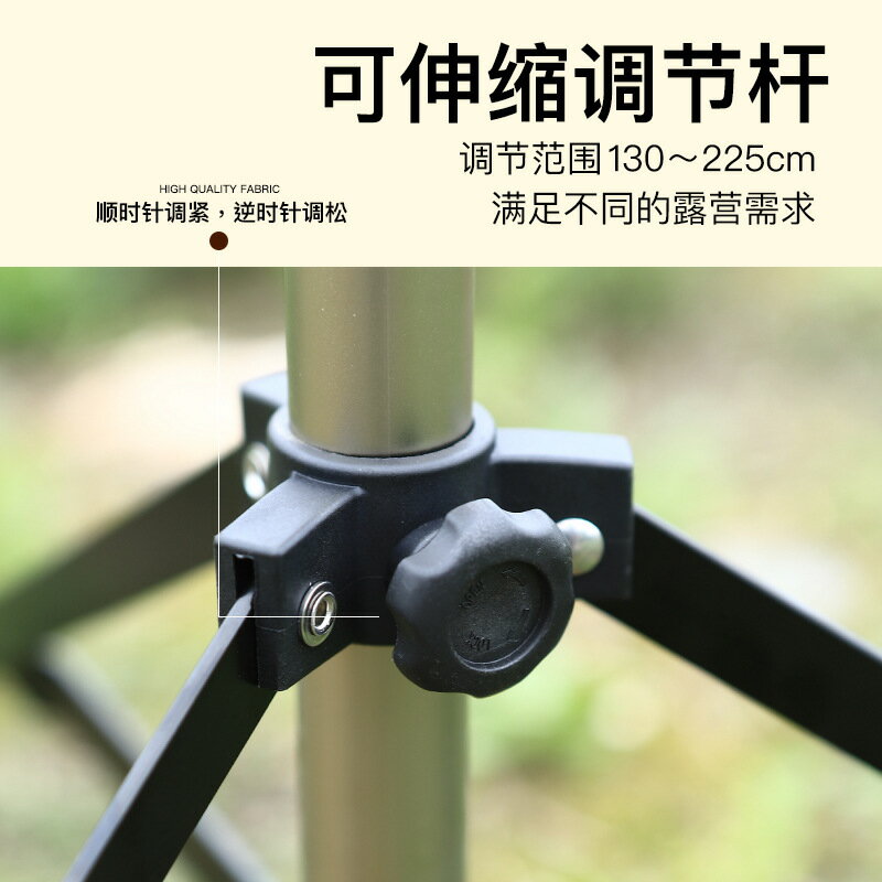 探險者戶外露營燈架燈桿支架戶外燈架桿露營燈野營置物架掛架支架 99購物節