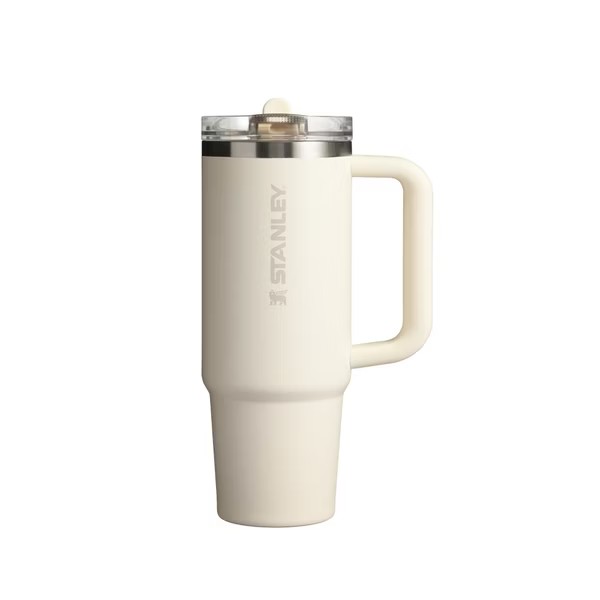 ├登山樂┤ 美國 Stanley 防漏吸管隨手杯 0.88L / 象牙白 # 10-12485-175