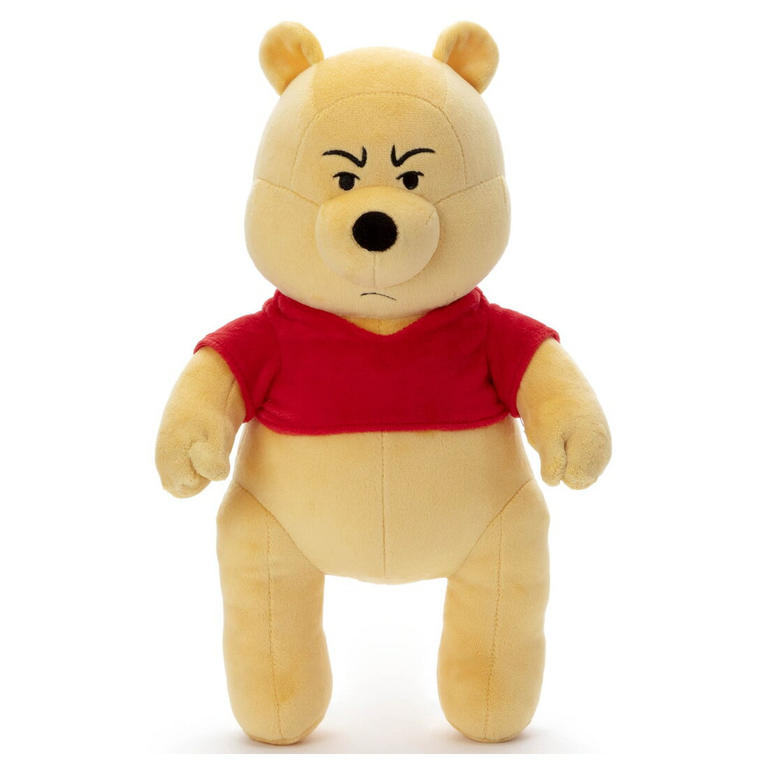 【震撼精品百貨】小熊維尼 Winnie the Pooh ~迪士尼Disney 維尼MEME系列懷疑絨毛玩偶(手可握紙)*72660