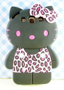 【震撼精品百貨】Hello Kitty 凱蒂貓 HELLO KITTY 三星S3殼-黑豹紋 震撼日式精品百貨
