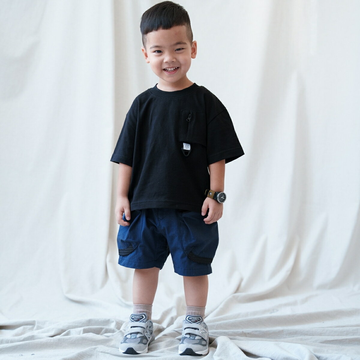 NC-BS01 Zip-Pockets Utility Shorts