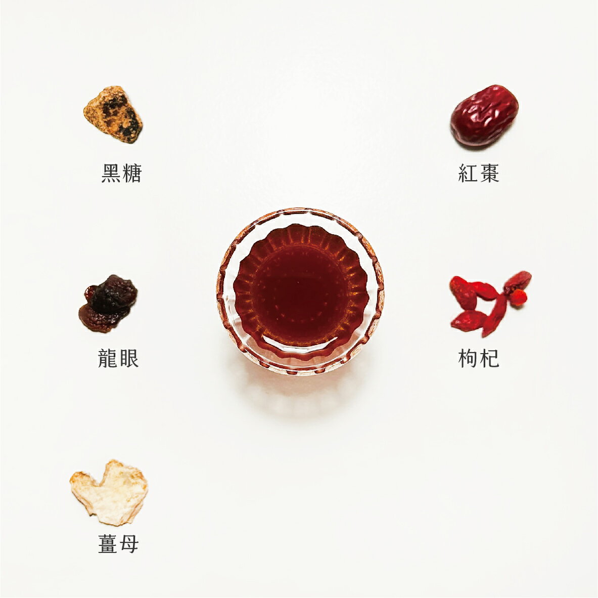 順昌漢方堂 桂圓紅棗薑母黑糖磚 黑糖磚 桂圓 龍眼 紅棗 黑糖 薑母 薑 養生 3