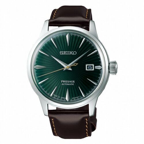 送禮首選★SEIKO PRESAGE 紳士品味機械腕錶4R35-01T0M/SRPD37J1 SK005 附提袋【全館滿額折價★APP下單點數4倍送】線上購買享_實體門市同步服務