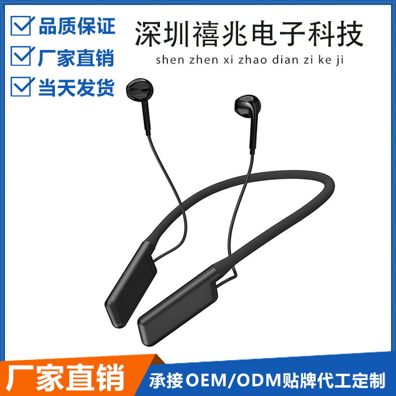2.4G真無線監聽耳機網紅主播直播唱歌音效卡掛脖式隨身降噪耳麥藍芽