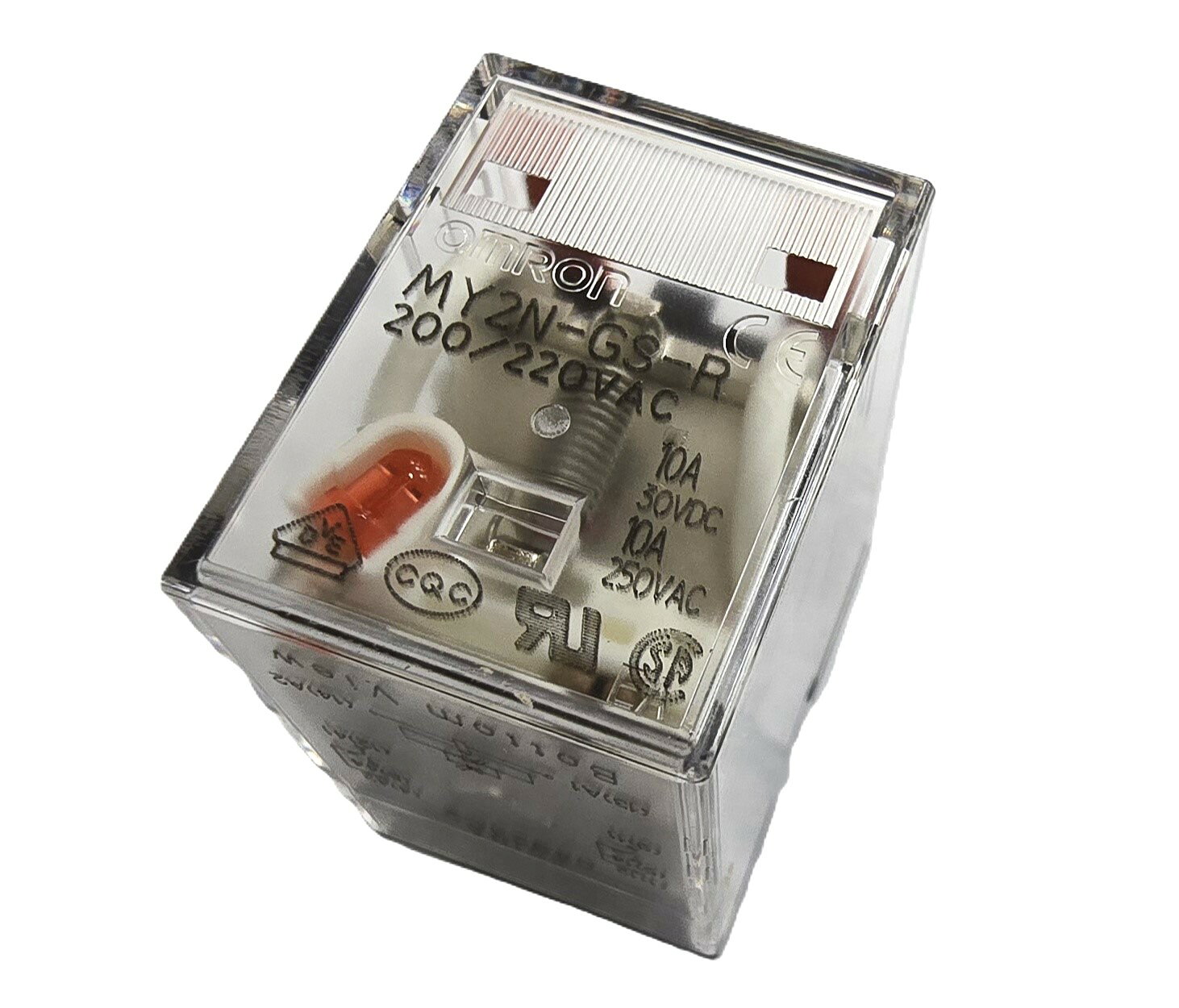 MY2N-(J)GS-AC200/220V 升級 MY2N-GS-R-AC200/220V  OMRON (附燈)小型功率繼電器RELAY(含稅)【佑齊企業 iCmore】