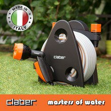 意大利嘉霸claber自動收管水管車壁掛式澆花洗車伸縮收納架花園 8