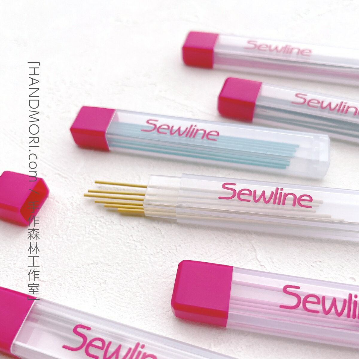 手作森林 日本製 Sewline【自動粉土筆-專用筆芯】0.9mm 替芯 補充包 墨西哥筆 蝴蝶牌 水消筆 記號筆