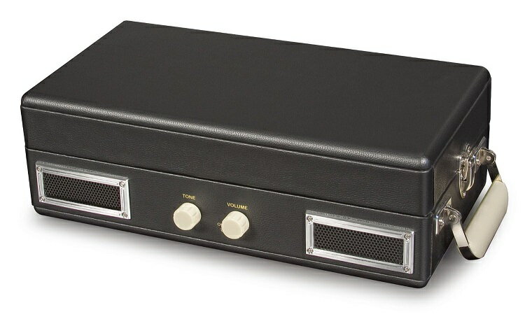 ::bonJOIE 預購:: Crosley Mini Turntable 黑色款 迷你手提箱黑膠播放機 (全新盒裝) 可攜式 攜帶型 唱盤 播放器材 音響 音箱 2