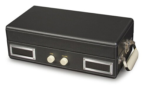 ::bonJOIE 預購:: Crosley Mini Turntable 黑色款 迷你手提箱黑膠播放機 (全新盒裝) 可攜式 攜帶型 唱盤 播放器材 音響 音箱 2