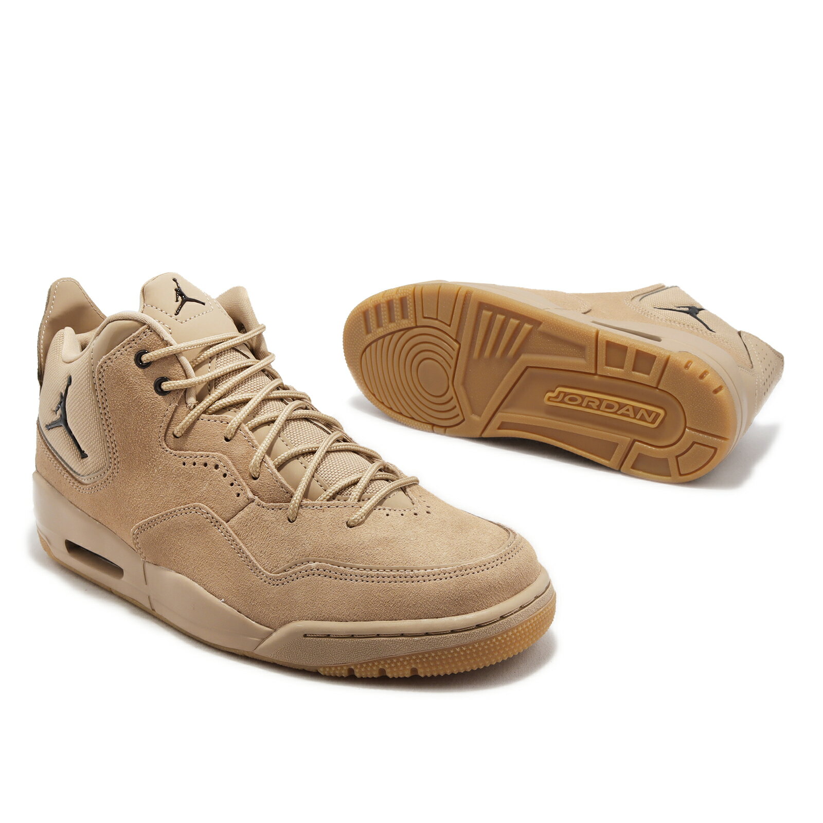 Nike 休閒鞋 Jordan Courtside 23 男鞋 卡其 小麥色 氣墊 喬丹 平輸品 海外限定 AT0057-200 5