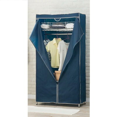 台灣製造鍍鉻層架專用防塵套(藍色)120*45*180cm(不含層架)