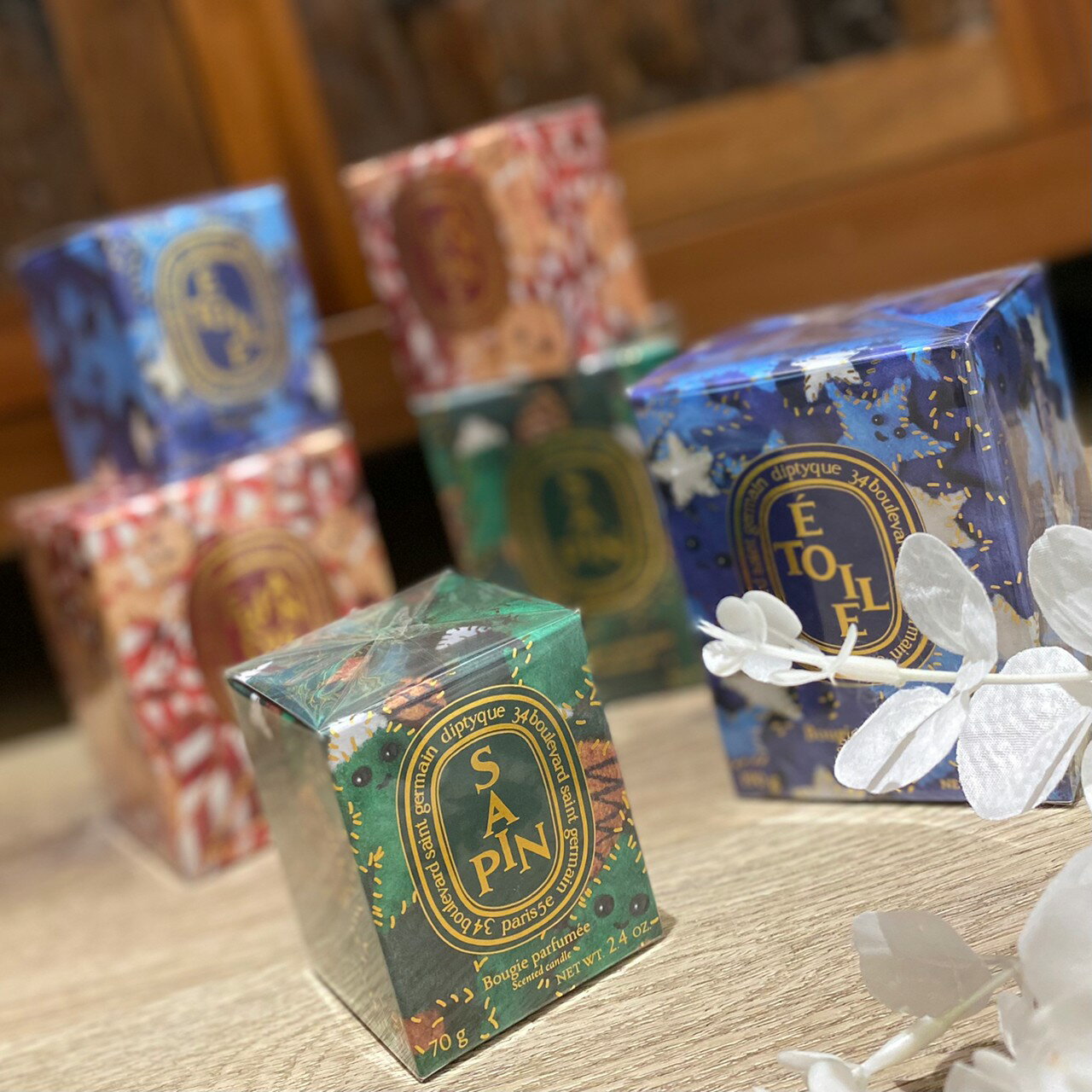 【Diptyque】甜點 星星 冷杉 香氛蠟燭 蠟燭 聖誕限定 70g 190g 2024 聖誕香氛