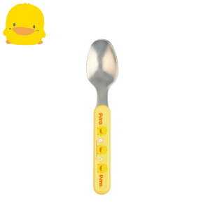 【愛吾兒】黃色小鴨 PiYo 不鏽鋼造型小湯匙(630115)
