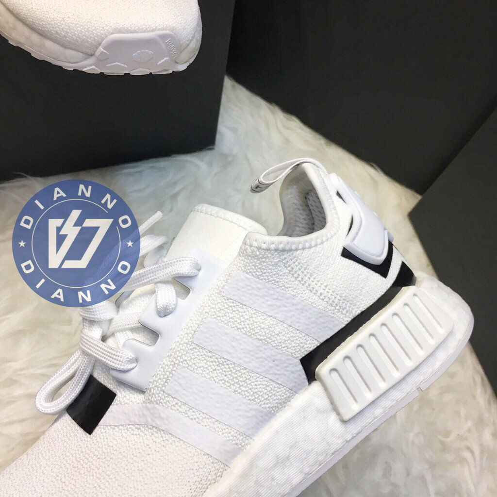 帝安諾-實體店面ADIDAS NMD_R1 BOOST 編織聖保羅藍水晶藍小鬍子白