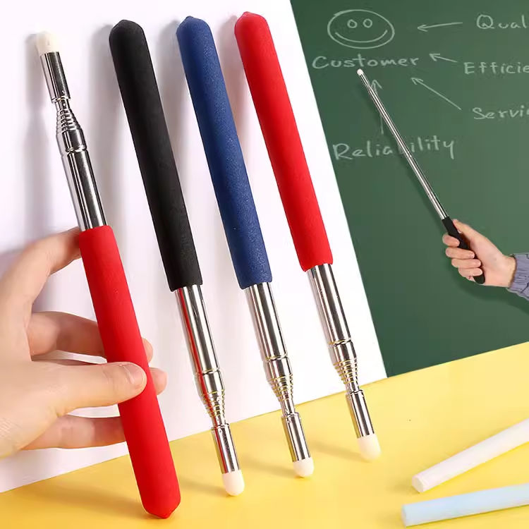 量大優惠教鞭教師專用伸縮教鞭筆觸屏款指讀棒指揮教棒
