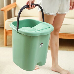 泡腳盆泡腳桶家用塑料按摩洗腳過小腿養生桶足浴桶保溫洗腳桶