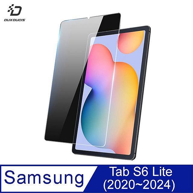 DUX DUCIS SAMSUNG 三星 Galaxy Tab S6 Lite (2020~2024) 玻璃貼 9H硬度 鋼化膜 平板保護貼 螢幕保護貼