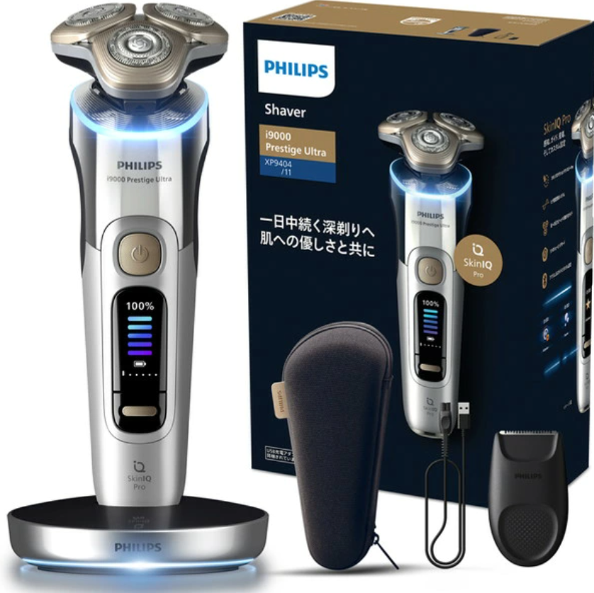 PHILIPS 飛利浦 刮鬍刀 i9000 Prestige Ultra 系列 XP9404/11 最新款 日版原裝進口 日本必買代購