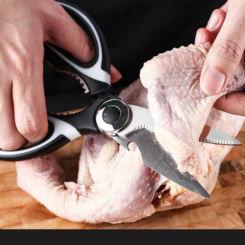 廚房剪刀家用多功能剪強力雞骨頭剪肉骨烤肉神器食物剪子殺魚專用