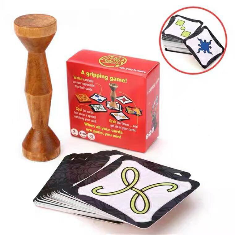 English Spanish jungle speed board game cards for family