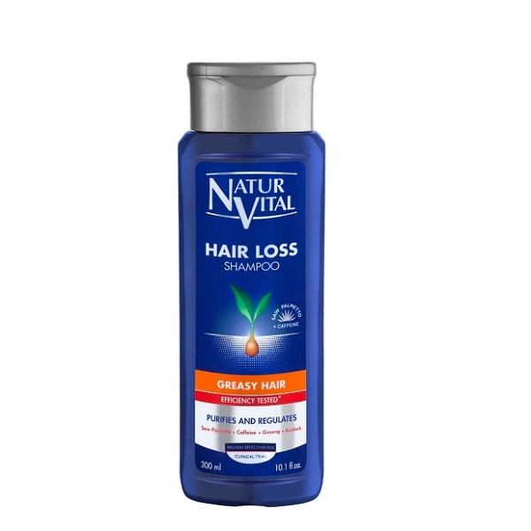 NaturVital 髮根強化洗髮精300ml/罐(油性髮質適用)