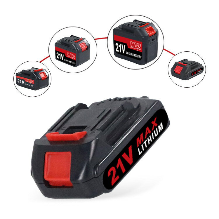 跨境電商專供替代款電池電動工具18V 21V 鋰電池組電動工具鋰電池【宜家良品百貨】