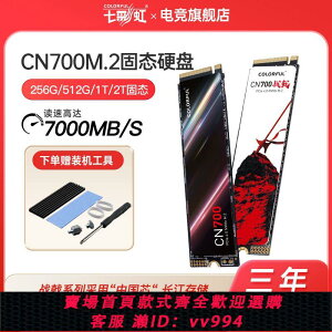 {公司貨 最低價}七彩虹CN700M2固態硬盤PCIE4.0筆記本臺式機1T/2T戰戟PS5高速SSD