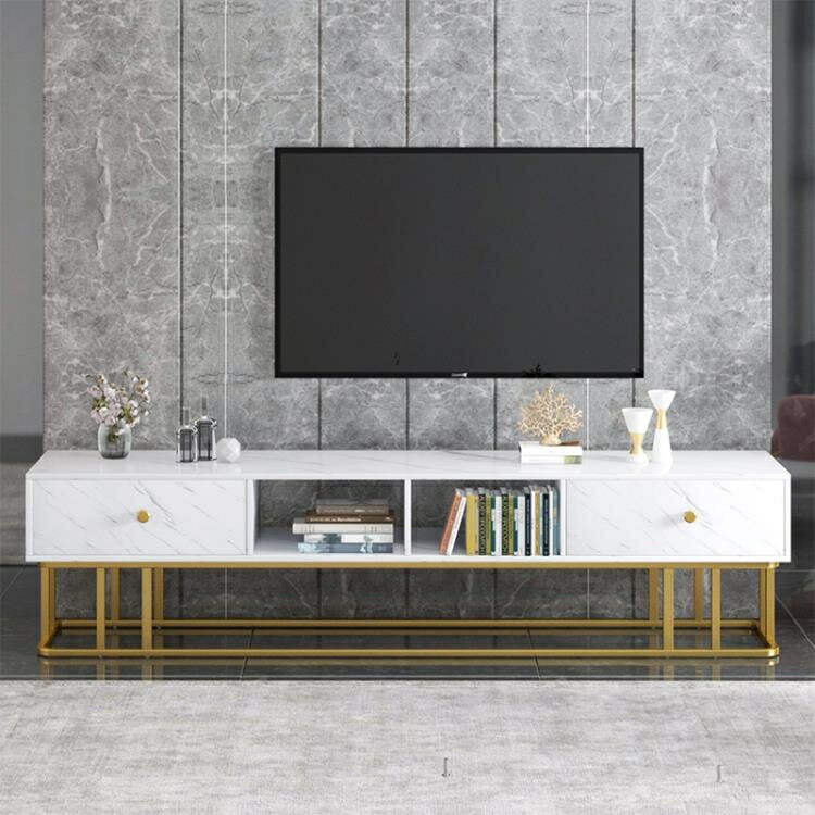 電視櫃 現代簡約家具組合小戶經濟型電視機柜茶幾輕奢后現代電視柜