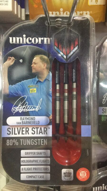 Unicorn英國鏢手Gary Anderson 新手鏢 鎢鋼80% 17g/19g重 3