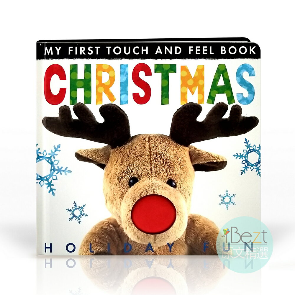 My First Touch and Feel Book Christmas | 外文 | 觸摸 | 認知 | 絨毛 | 布質 | 粗點 | 光片 |