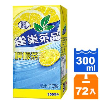 雀巢茶品 檸檬茶(經典檸檬) 300ml (24入)x3箱【康鄰超市】