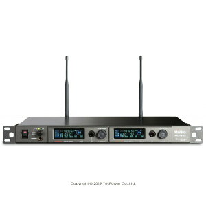 ACT-828 MIPRO 1U 寬頻數位雙頻道無線麥克風/台灣製造