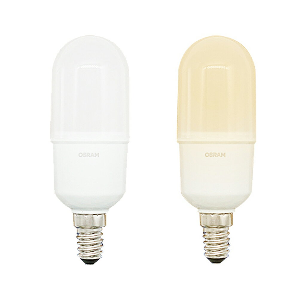 【歐司朗OSRAM】7W LED燈泡E14接頭 晝光色/燈泡色(省電燈泡 小精靈 小晶靈 小雪糕 體積小)