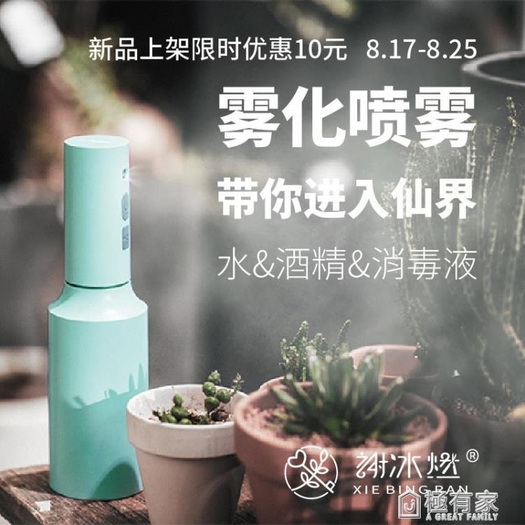 謝冰燃電動噴壺澆花灑水壺家用澆水噴霧器小型噴水壺消毒專用神器