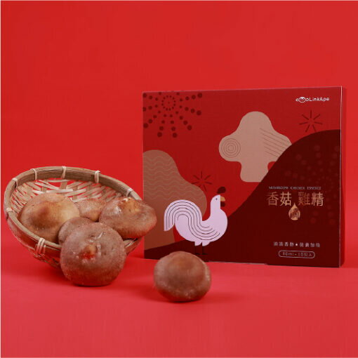 香菇滴雞精禮盒 – 80ml*10包入