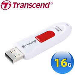 創見USB2.0隨身碟 16G白 JF590W