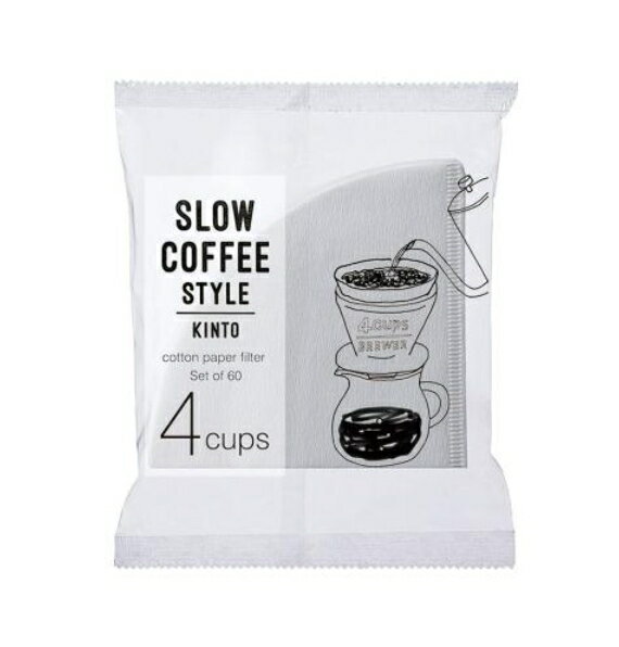 金時代書香咖啡 KINTO Slow Coffee Style 專屬濾紙 04 KINTO-27634-04